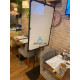 Экран защитный на стойке для ресторанов, кафе и офисов от коронавируса