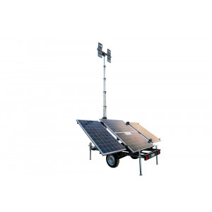 Передвижная осветительная установка на солнечных батареях "Аргус-Солярис" ПОУ-6(Л)-4х100 (LED)